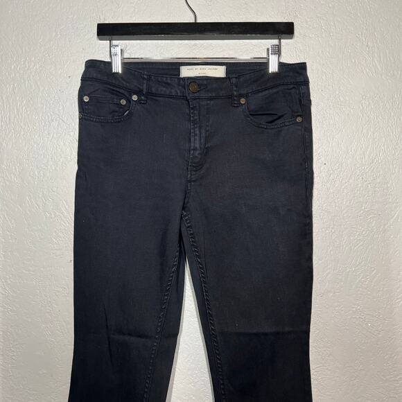 Marc Jacobs Slim Straight Jeans Black Stretch - 31 - Picture 2 of 5